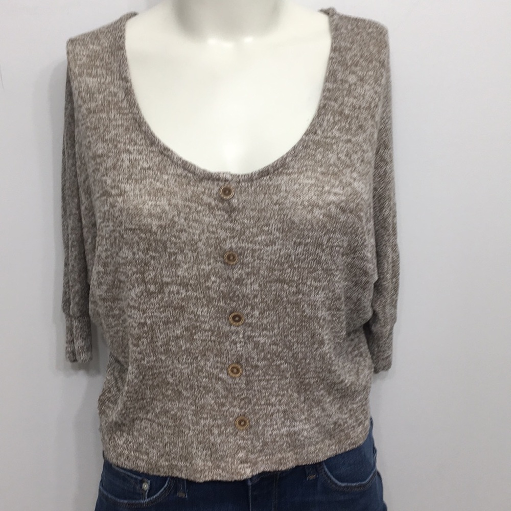 Seduction 3/4 Sleeves Top Size Small
